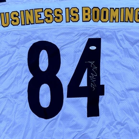 Pittsburgh Steelers Antonio Brown #84 Business Is Booming Autographed Jersey JSA - Picture 5 of 9